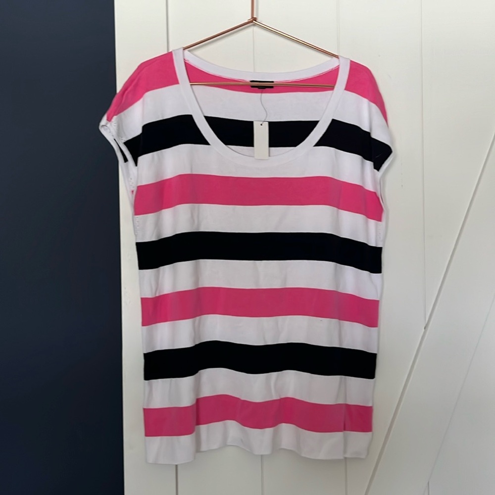 Talbots Plus short-sleeved sweater-BNWT Sz 1x-Perfect for vacation or everyday!